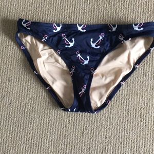 Jcrew bathing suit (anchor bottom)